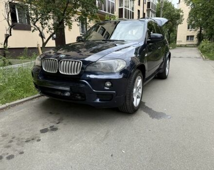 Синий БМВ Х5, объемом двигателя 3 л и пробегом 240 тыс. км за 11999 $, фото 1 на Automoto.ua