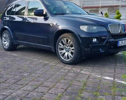 Синий БМВ Х5, объемом двигателя 3 л и пробегом 329 тыс. км за 12829 $, фото 4 на Automoto.ua