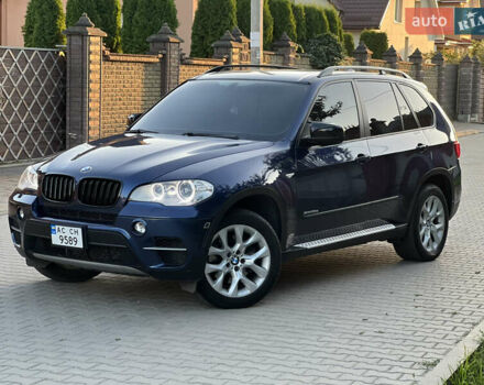 Синий БМВ Х5, объемом двигателя 3 л и пробегом 275 тыс. км за 16450 $, фото 1 на Automoto.ua