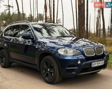 Синий БМВ Х5, объемом двигателя 3 л и пробегом 294 тыс. км за 16600 $, фото 1 на Automoto.ua