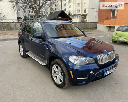 Синий БМВ Х5, объемом двигателя 3 л и пробегом 220 тыс. км за 19450 $, фото 4 на Automoto.ua