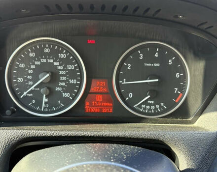 Синий БМВ Х5, объемом двигателя 3 л и пробегом 210 тыс. км за 14500 $, фото 9 на Automoto.ua