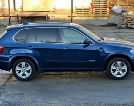 Синий БМВ Х5, объемом двигателя 3 л и пробегом 217 тыс. км за 4300 $, фото 2 на Automoto.ua
