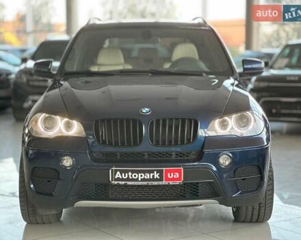 Синий БМВ Х5, объемом двигателя 3 л и пробегом 188 тыс. км за 17490 $, фото 1 на Automoto.ua
