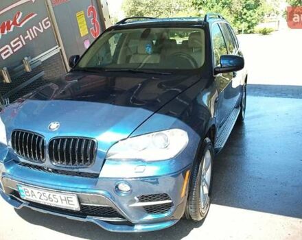 Синій БМВ Х5, об'ємом двигуна 3 л та пробігом 360 тис. км за 19700 $, фото 1 на Automoto.ua