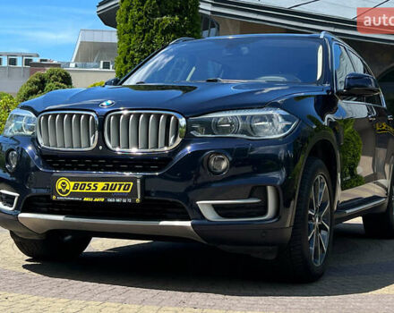 Синий БМВ Х5, объемом двигателя 3 л и пробегом 120 тыс. км за 35750 $, фото 2 на Automoto.ua