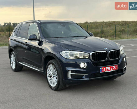 Синий БМВ Х5, объемом двигателя 3 л и пробегом 240 тыс. км за 27300 $, фото 1 на Automoto.ua