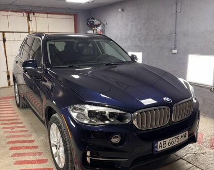 Синий БМВ Х5, объемом двигателя 2 л и пробегом 168 тыс. км за 24000 $, фото 1 на Automoto.ua