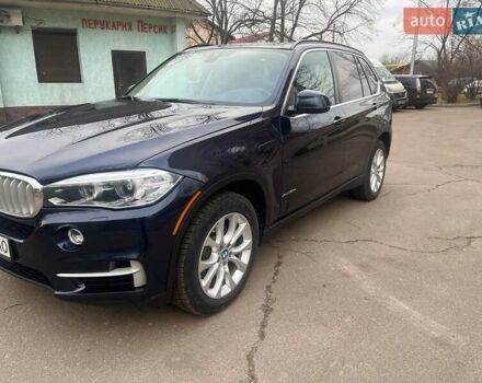 Синий БМВ Х5, объемом двигателя 2 л и пробегом 87 тыс. км за 26500 $, фото 1 на Automoto.ua