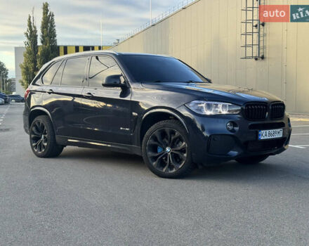 Синий БМВ Х5, объемом двигателя 3 л и пробегом 160 тыс. км за 25000 $, фото 1 на Automoto.ua