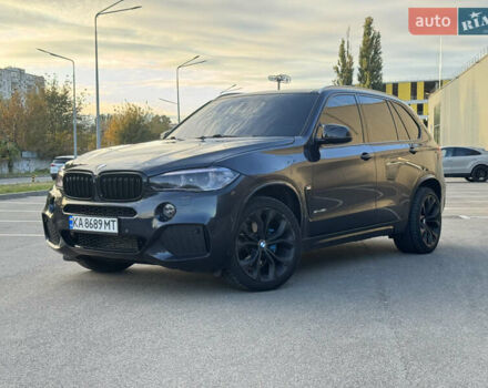 Синий БМВ Х5, объемом двигателя 3 л и пробегом 160 тыс. км за 25000 $, фото 2 на Automoto.ua