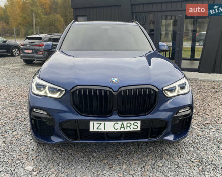 Синій БМВ Х5, об'ємом двигуна 3 л та пробігом 119 тис. км за 57000 $, фото 2 на Automoto.ua