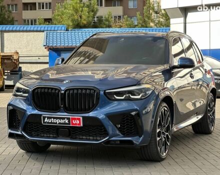 Синій БМВ Х5, об'ємом двигуна 3 л та пробігом 121 тис. км за 48490 $, фото 2 на Automoto.ua