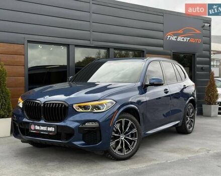 Синий БМВ Х5, объемом двигателя 3 л и пробегом 122 тыс. км за 46999 $, фото 1 на Automoto.ua