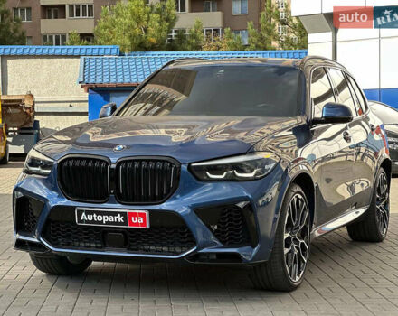 Синій БМВ Х5, об'ємом двигуна 3 л та пробігом 121 тис. км за 48490 $, фото 2 на Automoto.ua