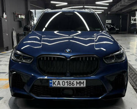 Синий БМВ Х5, объемом двигателя 3 л и пробегом 98 тыс. км за 63999 $, фото 1 на Automoto.ua