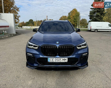 Синий БМВ Х5, объемом двигателя 3 л и пробегом 111 тыс. км за 60000 $, фото 1 на Automoto.ua