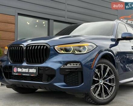 Синий БМВ Х5, объемом двигателя 3 л и пробегом 122 тыс. км за 46999 $, фото 4 на Automoto.ua