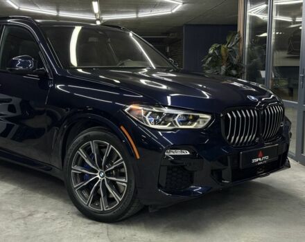 Синий БМВ Х5, объемом двигателя 3 л и пробегом 52 тыс. км за 54900 $, фото 3 на Automoto.ua