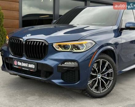 Синий БМВ Х5, объемом двигателя 3 л и пробегом 122 тыс. км за 46999 $, фото 3 на Automoto.ua