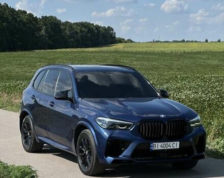 Синий БМВ Х5, объемом двигателя 3 л и пробегом 70 тыс. км за 48299 $, фото 1 на Automoto.ua