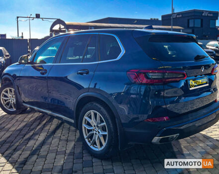 Синий БМВ Х5, объемом двигателя 3 л и пробегом 110 тыс. км за 56999 $, фото 5 на Automoto.ua