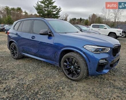 Синий БМВ Х5, объемом двигателя 3 л и пробегом 86 тыс. км за 21200 $, фото 3 на Automoto.ua