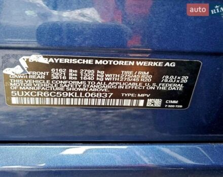 Синий БМВ Х5, объемом двигателя 3 л и пробегом 86 тыс. км за 21200 $, фото 12 на Automoto.ua