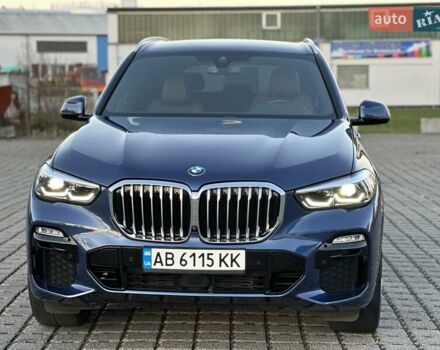 Синий БМВ Х5, объемом двигателя 2.99 л и пробегом 65 тыс. км за 64300 $, фото 1 на Automoto.ua