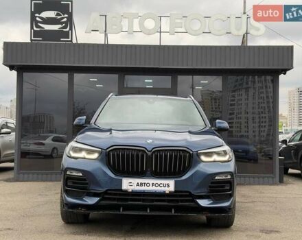 Синий БМВ Х5, объемом двигателя 4.39 л и пробегом 82 тыс. км за 58990 $, фото 2 на Automoto.ua