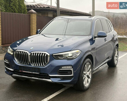 Синій БМВ Х5, об'ємом двигуна 3 л та пробігом 124 тис. км за 46000 $, фото 1 на Automoto.ua