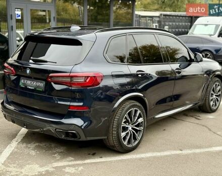 Синий БМВ Х5, объемом двигателя 3 л и пробегом 103 тыс. км за 55900 $, фото 7 на Automoto.ua