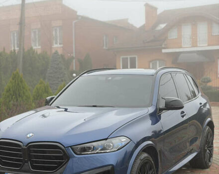 Синій БМВ Х5, об'ємом двигуна 3 л та пробігом 57 тис. км за 59999 $, фото 5 на Automoto.ua