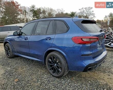 Синий БМВ Х5, объемом двигателя 3 л и пробегом 86 тыс. км за 21200 $, фото 1 на Automoto.ua