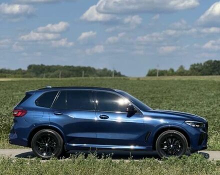 Синий БМВ Х5, объемом двигателя 3 л и пробегом 70 тыс. км за 48299 $, фото 2 на Automoto.ua