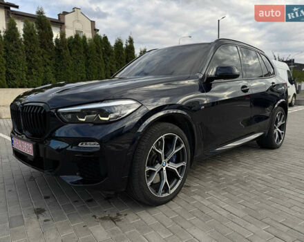 Синий БМВ Х5, объемом двигателя 3 л и пробегом 200 тыс. км за 49900 $, фото 1 на Automoto.ua