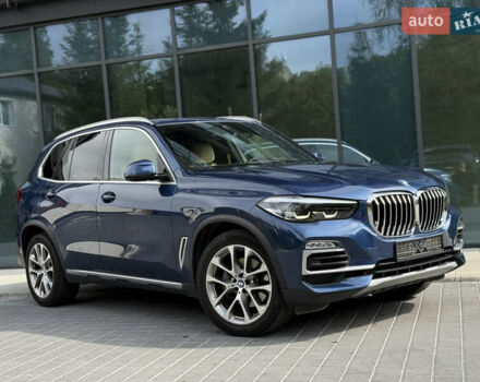 Синий БМВ Х5, объемом двигателя 3 л и пробегом 138 тыс. км за 45900 $, фото 7 на Automoto.ua