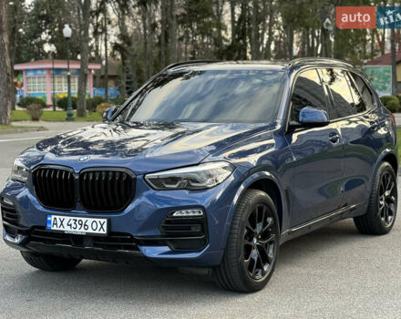 Синій БМВ Х5, об'ємом двигуна 3 л та пробігом 92 тис. км за 45999 $, фото 8 на Automoto.ua
