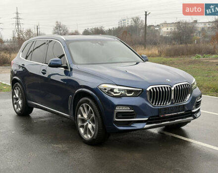 Синій БМВ Х5, об'ємом двигуна 3 л та пробігом 124 тис. км за 46000 $, фото 2 на Automoto.ua
