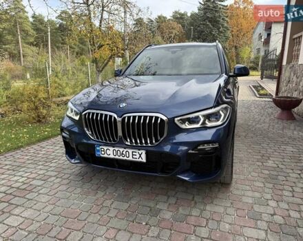 Синій БМВ Х5, об'ємом двигуна 3 л та пробігом 109 тис. км за 64500 $, фото 2 на Automoto.ua