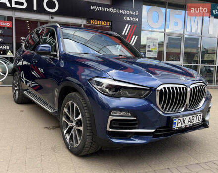 Синий БМВ Х5, объемом двигателя 3 л и пробегом 91 тыс. км за 59900 $, фото 3 на Automoto.ua