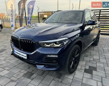 Синий БМВ Х5, объемом двигателя 3 л и пробегом 145 тыс. км за 54900 $, фото 7 на Automoto.ua