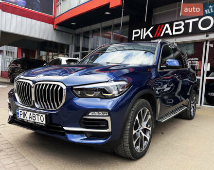 Синий БМВ Х5, объемом двигателя 3 л и пробегом 91 тыс. км за 59900 $, фото 1 на Automoto.ua