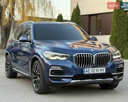 Синій БМВ Х5, об'ємом двигуна 3 л та пробігом 90 тис. км за 48000 $, фото 3 на Automoto.ua