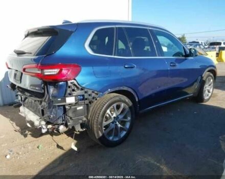 Синий БМВ Х5, объемом двигателя 3 л и пробегом 46 тыс. км за 412 $, фото 3 на Automoto.ua