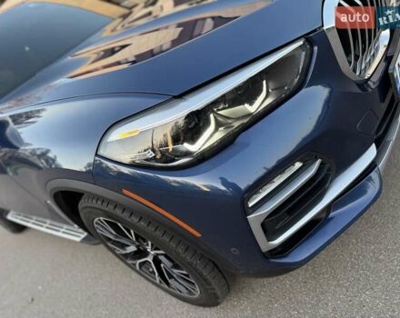Синій БМВ Х5, об'ємом двигуна 3 л та пробігом 90 тис. км за 48000 $, фото 6 на Automoto.ua