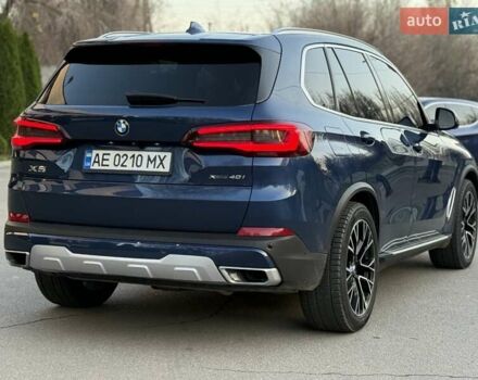 Синій БМВ Х5, об'ємом двигуна 3 л та пробігом 90 тис. км за 48000 $, фото 9 на Automoto.ua
