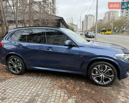 Синий БМВ Х5, объемом двигателя 3 л и пробегом 86 тыс. км за 60000 $, фото 3 на Automoto.ua