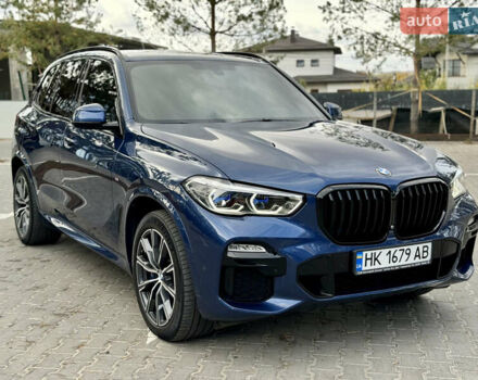 Синий БМВ Х5, объемом двигателя 3 л и пробегом 150 тыс. км за 62500 $, фото 3 на Automoto.ua