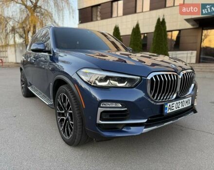 Синій БМВ Х5, об'ємом двигуна 3 л та пробігом 90 тис. км за 48000 $, фото 7 на Automoto.ua